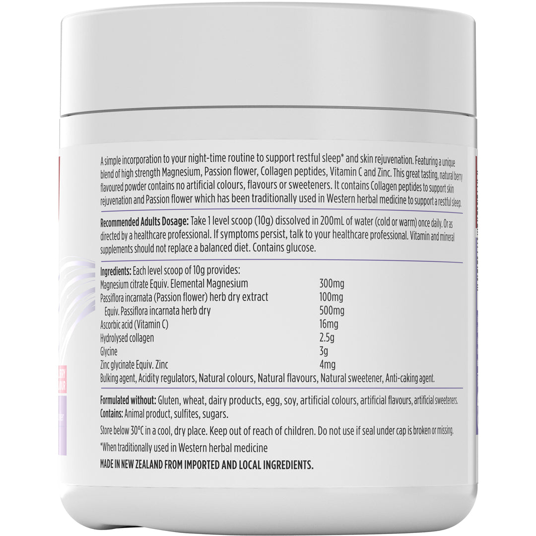 Nutra-Life Magnesium Sleep + Collagen Renew