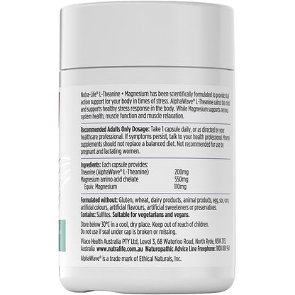 Nutra-Life L-Theanine + Magnesium