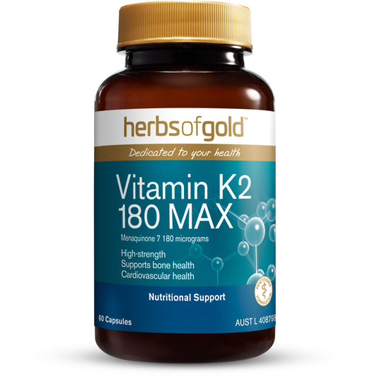 Herbs of Gold Vitamin K2 180 MAX