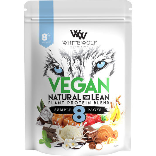 White Wolf Vegan Natural And Lean Plant Protein Blend