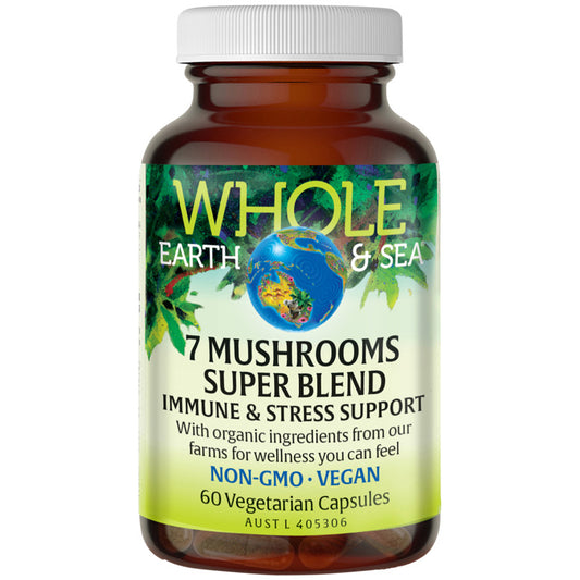 Whole Earth & Sea 7 Mushroom Super Blend