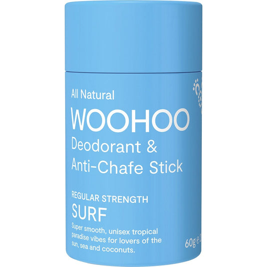Woohoo Deodorant & Anti-Chafe Stick (Surf)