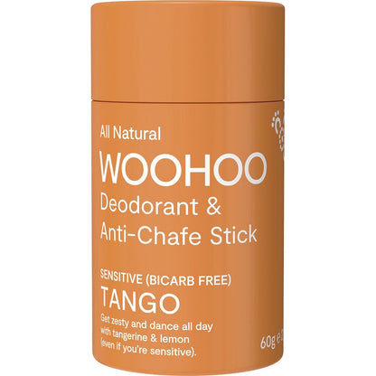 Woohoo Deodorant & Anti-Chafe Stick (Tango)