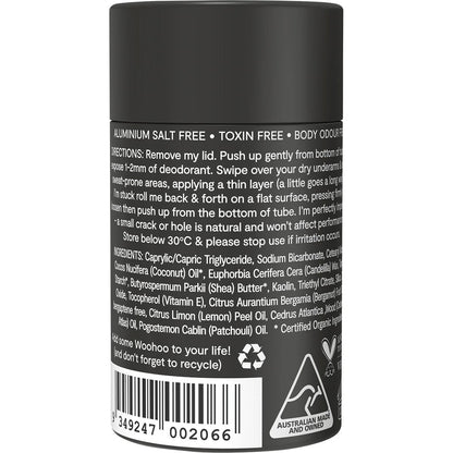 Woohoo Deodorant & Anti-Chafe Stick (Tux)
