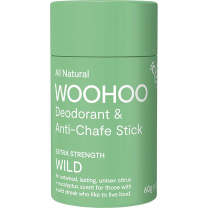 Woohoo Deodorant & Anti-Chafe Stick (Wild)