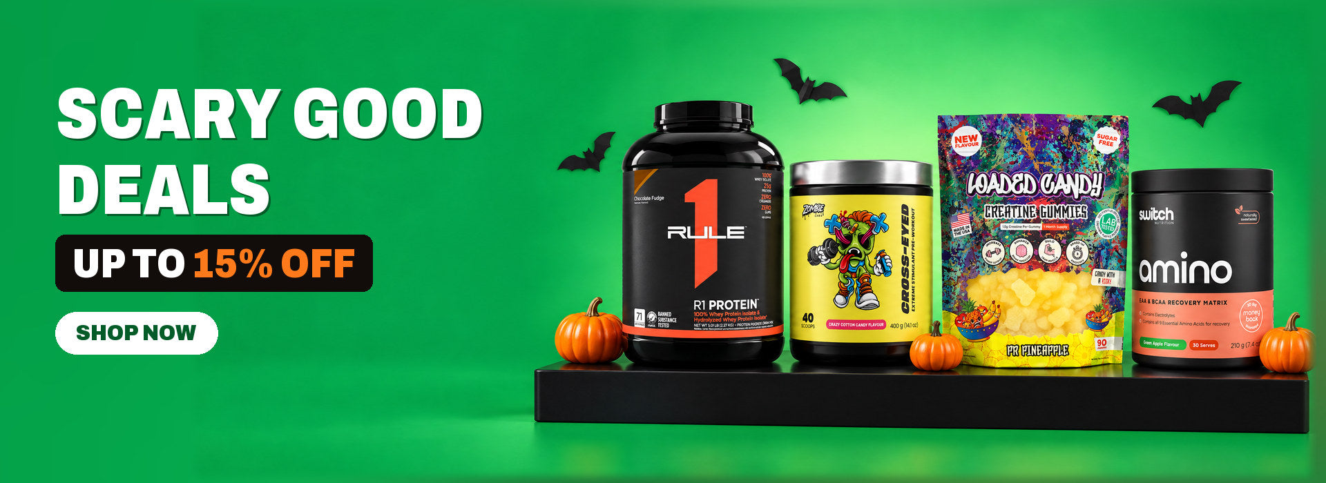 Halloween Sale: up to 15% off Rule 1, Switch, Zombie Labs and more. No code needed. Ends Thursday 5 November.
