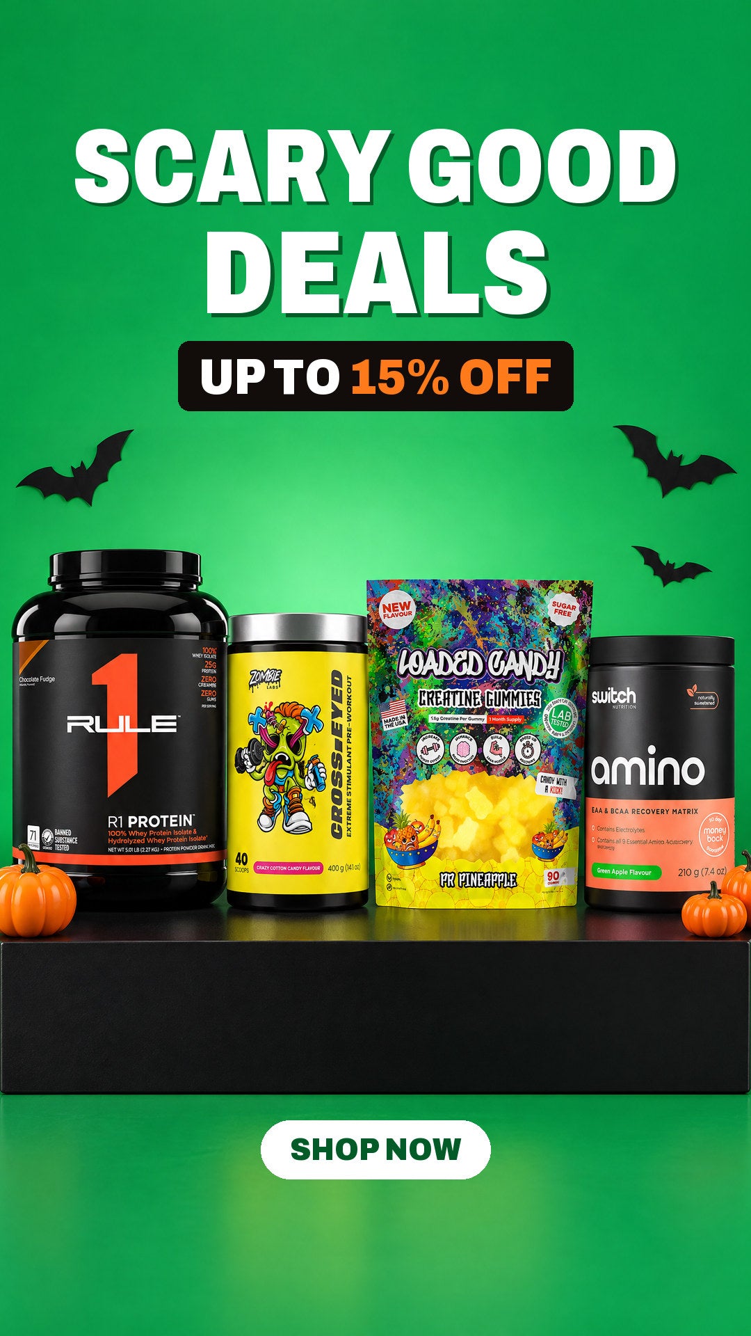 Halloween Sale: up to 15% off Rule 1, Switch, Zombie Labs and more. No code needed. Ends Thursday 5 November.