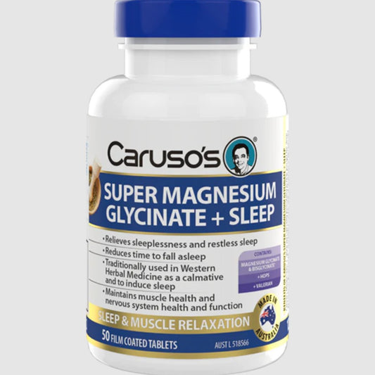 Caruso's Super Magnesium Glycinate + Sleep
