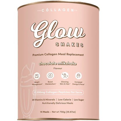 The Collagen Co. Glow Shakes Collagen Meal Replacement