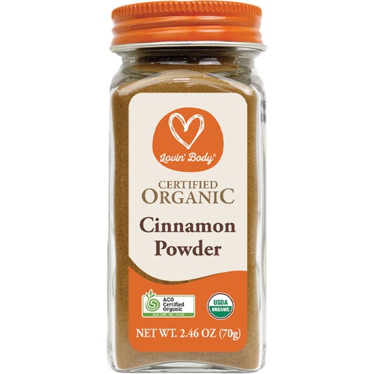 Lovin' Body Certified Organic Cinnamon Powder