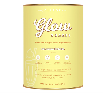 The Collagen Co. Glow Shakes Collagen Meal Replacement