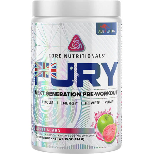 Core Nutritionals Core Fury Next Generation Pre-Workout Aus Edition