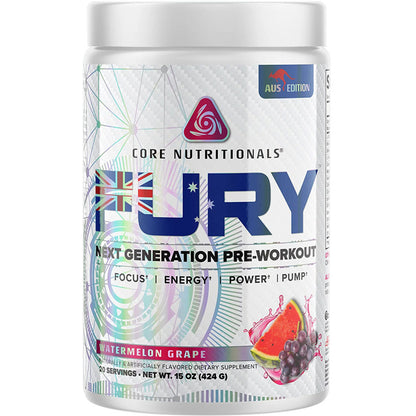 Core Nutritionals Core Fury Next Generation Pre-Workout Aus Edition