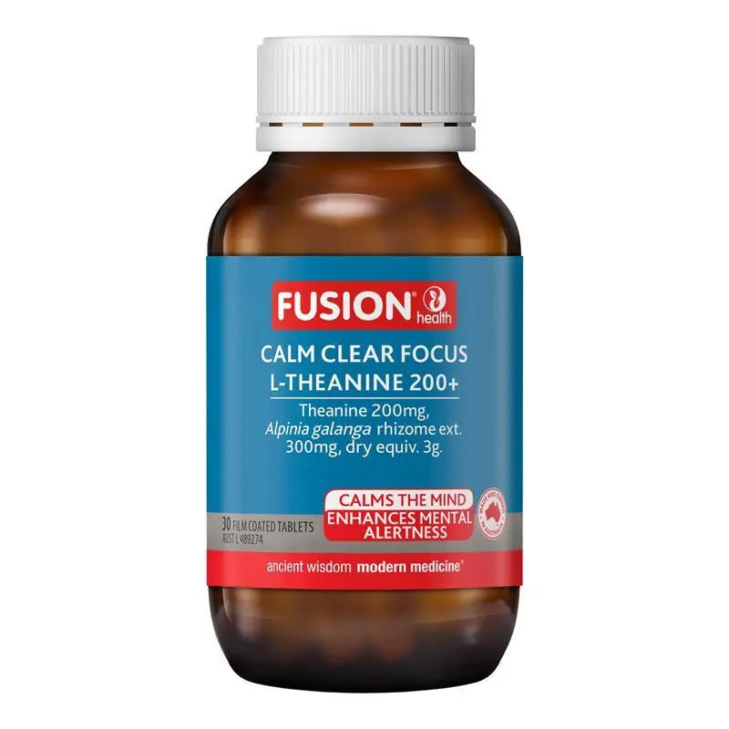 Fusion Health Calm Clear Focus L-Theanine 200+