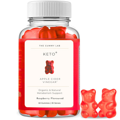 The Gummy Lab Keto+ Apple Cider Vinegar Gummies