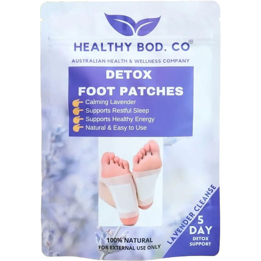 Healthy Bod Co 5 Day Lavender Detox Foot Patches