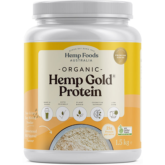 Hemp Foods Australia Organic Hemp Gold Protein