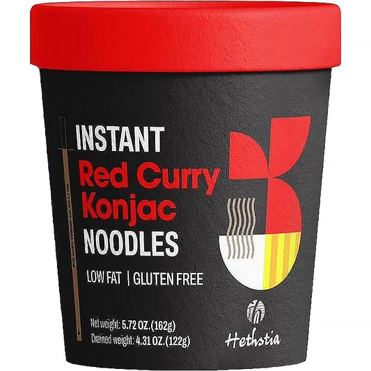 Hethstia Instant Red Curry Konjac Noodles