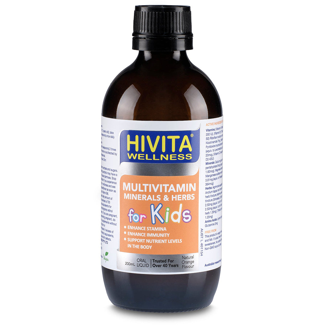 Hivita Wellness Multivitamin Minerals & Herbs for Kids