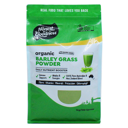 Honest to Goodness Organic Barley Grass Powder
