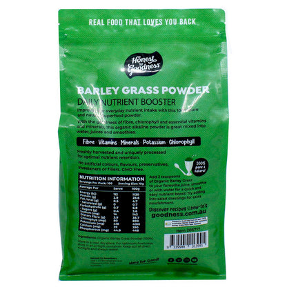 Honest to Goodness Organic Barley Grass Powder