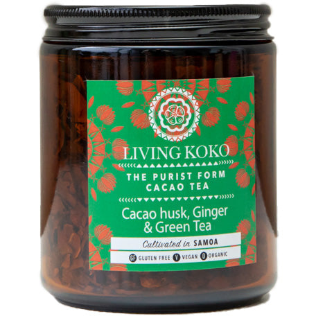 Living KoKo Cacao Husk, Ginger & Green Tea