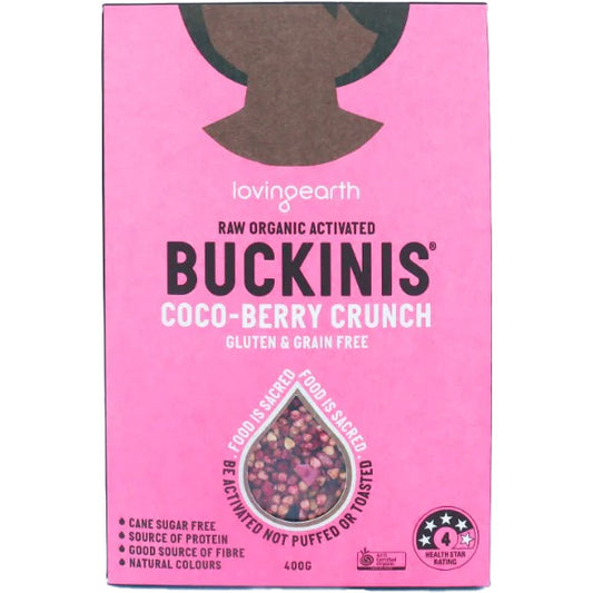 Loving Earth Buckinis Coco-Berry Crunch