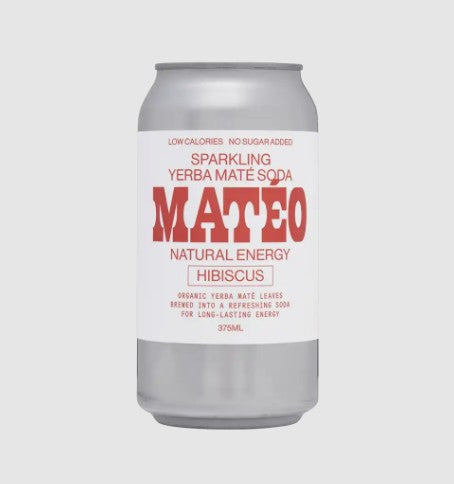 Mateo Sparkling Yerba Mate Soda Cans
