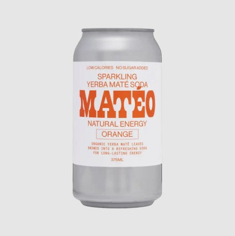 Mateo Sparkling Yerba Mate Soda Cans