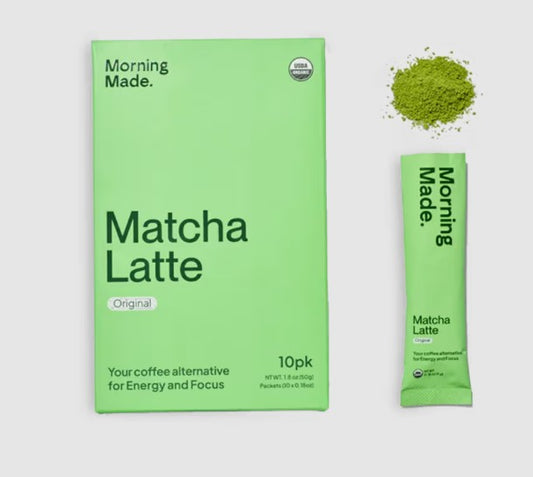 Morning Made Matcha Latte Blend 10 x 5g sachets