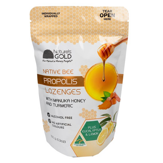 Natures Gold Native Bee Propolis Lozenges