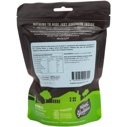 Honest to Goodness Organic Coconut Flakes