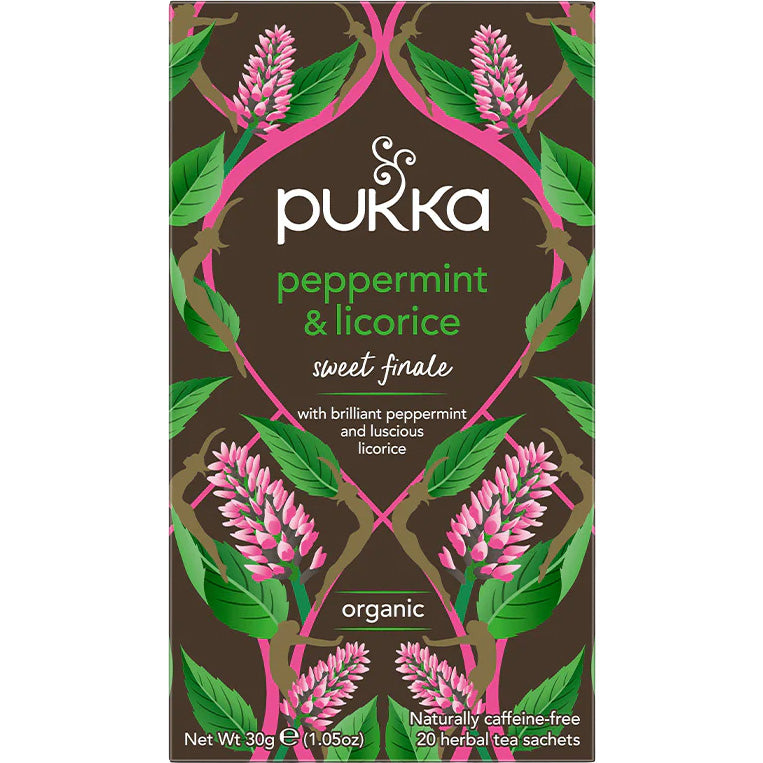 Pukka Herbs Peppermint & Licorice Tea