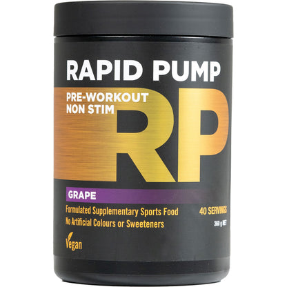 Rapid Pump Non Stim Pre Workout