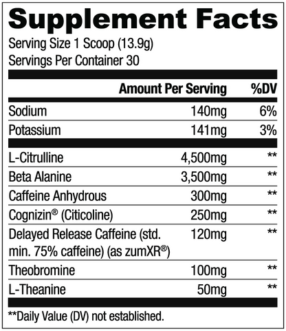 Ryse Up Supplements Loaded Pre