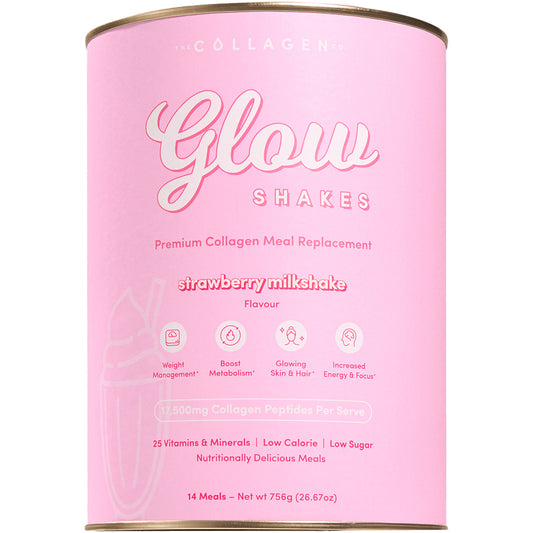 The Collagen Co. Glow Shakes Collagen Meal Replacement