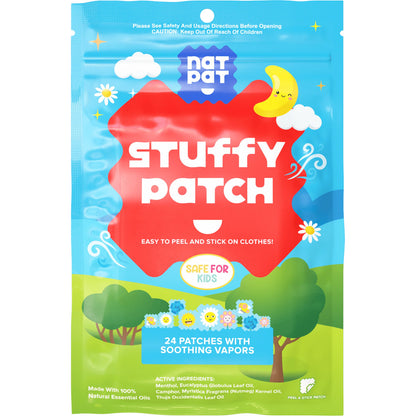 The Natural Patch Co StuffyPatch Congestion Relief Patch