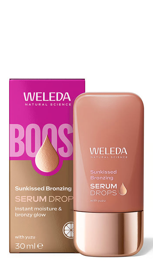 Weleda Boost Serum Drops Sunkissed Bronzing