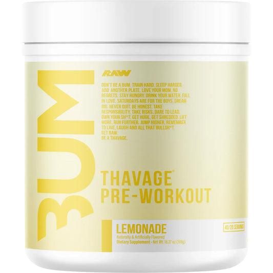 Raw Nutrition CBum Thavage Pre-Workout