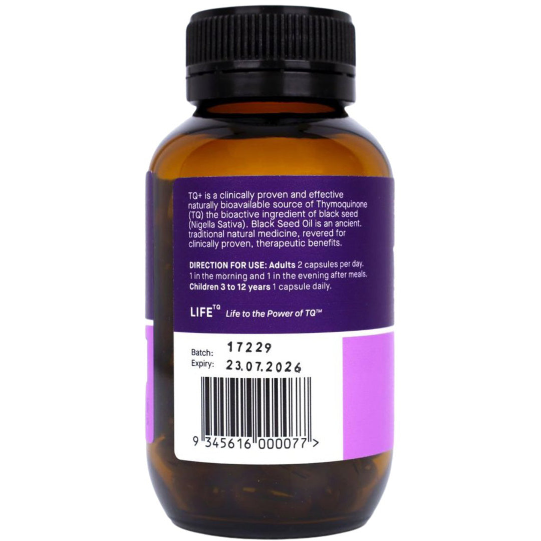 Hab Shifa TQ+ Organic Black Seed Oil Capsules