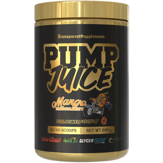 Transparent Supplements Pump Juice Performance Pre-Workout