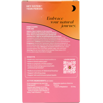 Hey Sister! Life Teen Period Tablets