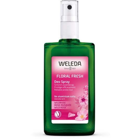 Weleda Floral Fresh Deodorant Spray - Wild Rose