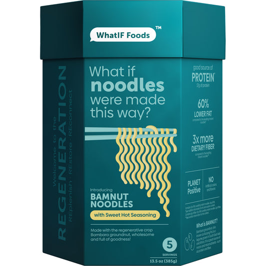 WhatIF Foods BAMnut Noodles with Sweet Hot Seasoning