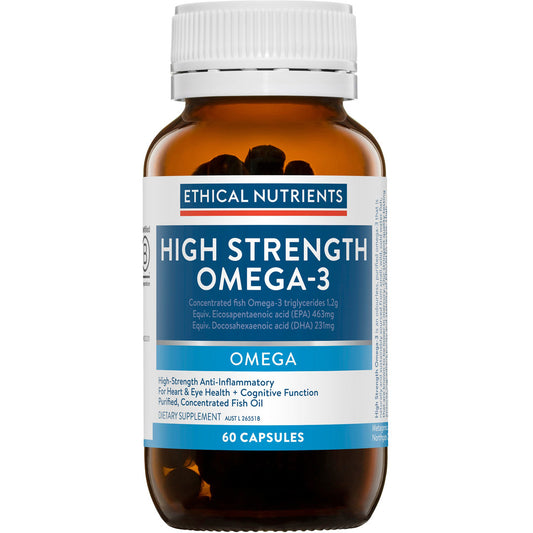 Ethical Nutrients High Strength Omega-3 Capsules