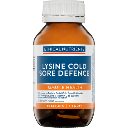 Ethical Nutrients Lysine Viral Cold Sore Defence