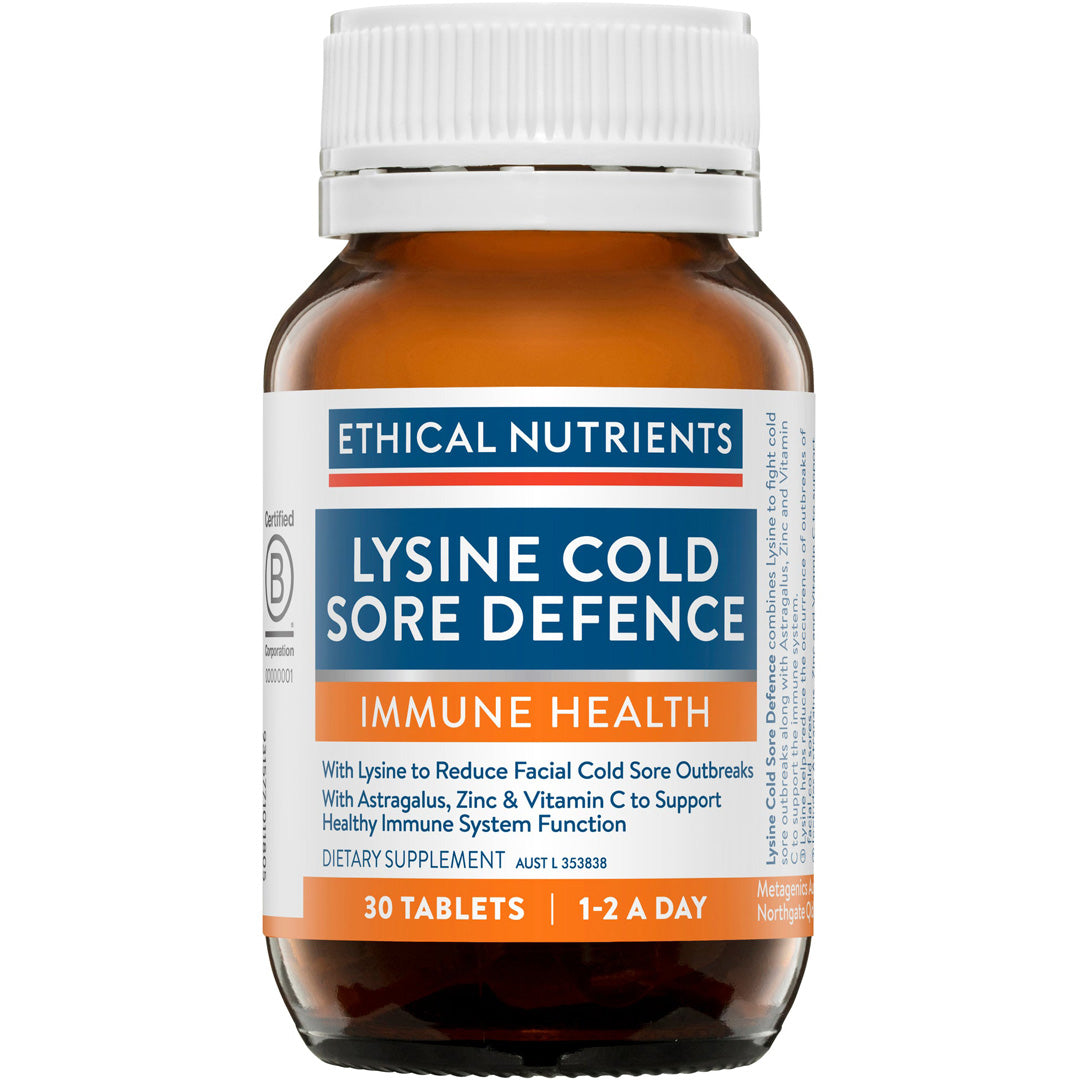 Ethical Nutrients Lysine Viral Cold Sore Defence