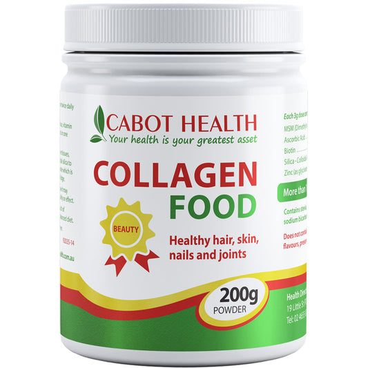 Cabot Health Collagen Food MSM Plus Vitamin C & Colloidal Silica
