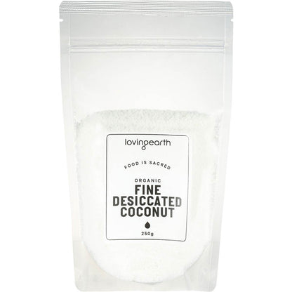 Loving Earth Fine Desiccated Coconut