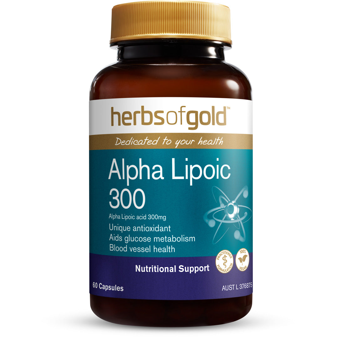 Herbs of Gold Alpha Lipoic 300